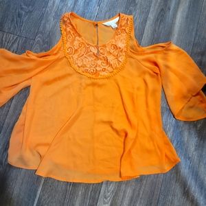 Decree orange blouse